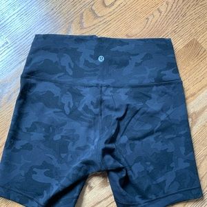 LuluLemon Wunder Train High Rise 4” Biker Shorts